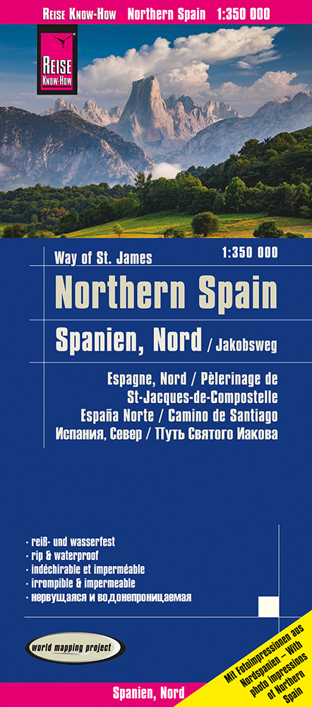 Norra Spanien / Way of St James Reise Know How