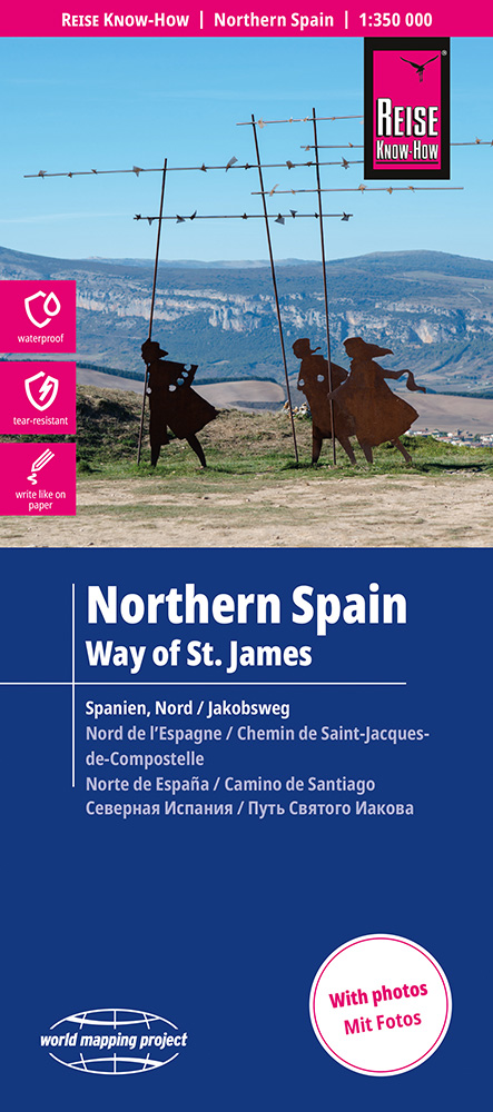 Norra Spanien / Way of St James Reise Know How