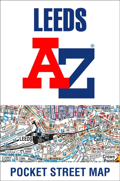 Leeds A-Z Pocket Map