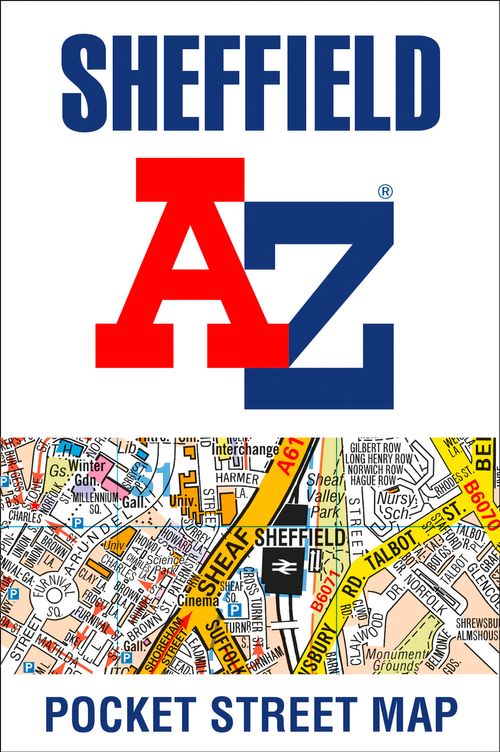 Sheffield A-Z Pocket Map