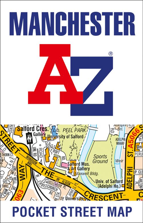 Manchester A-Z Pocket Map