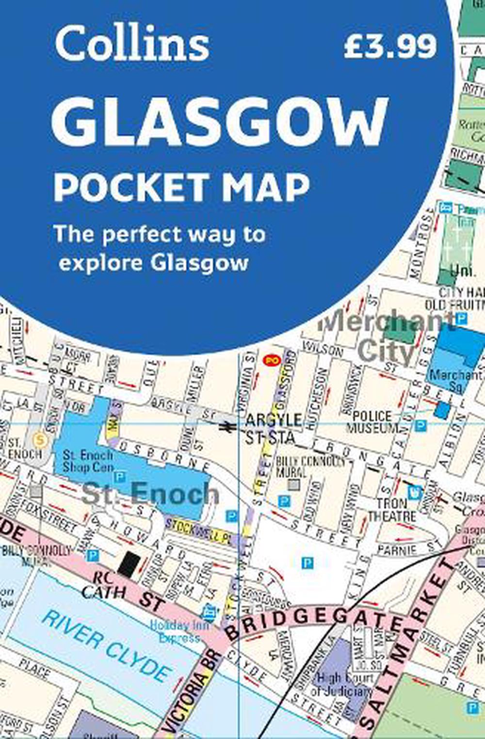 Glasgow Pocket Map Collins