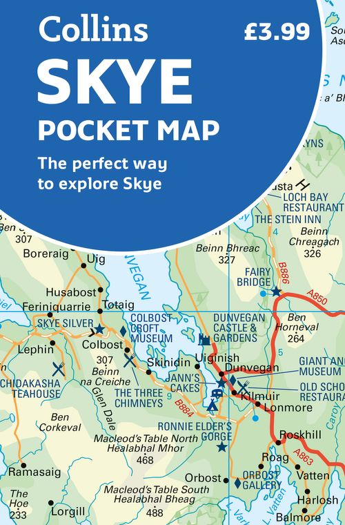 Skye Pocket map Collins