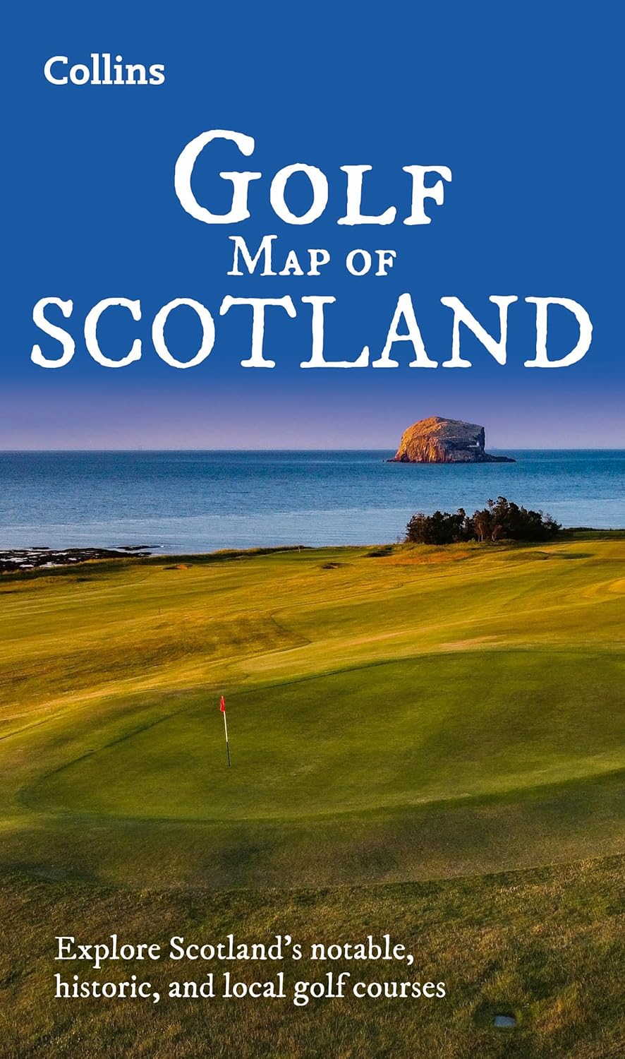Golf Map of Scotland Collins