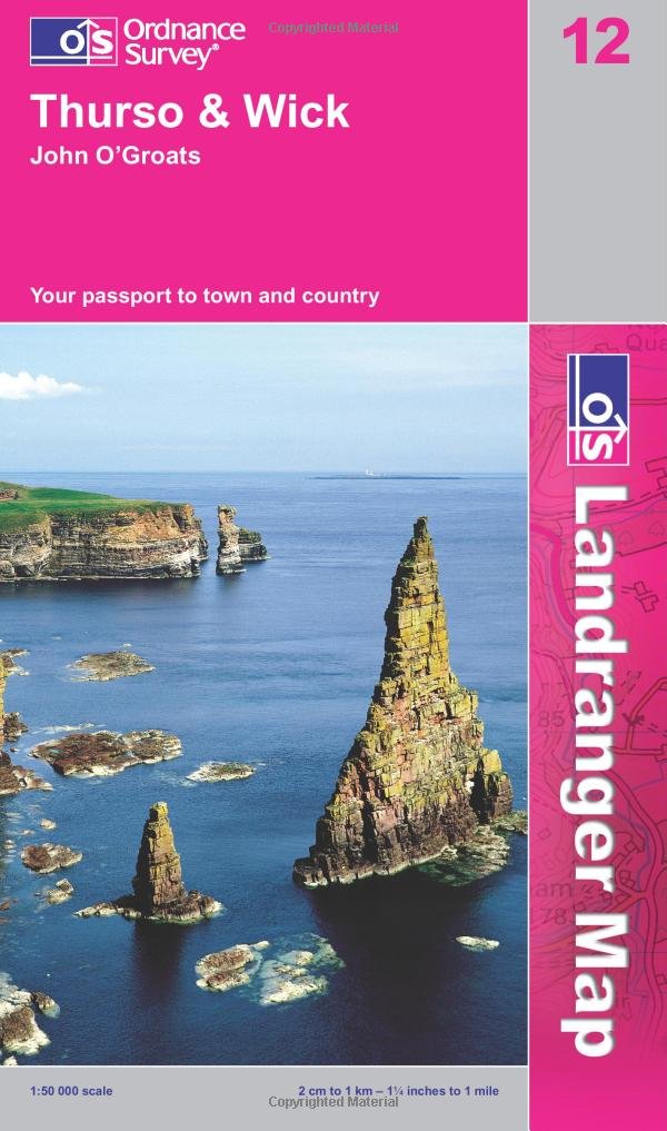 OS12 Thurso Wick Surrounding area