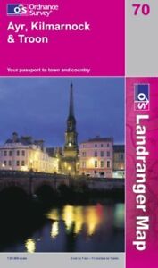 OS70 Ayr Kilmarnock Surrounding area