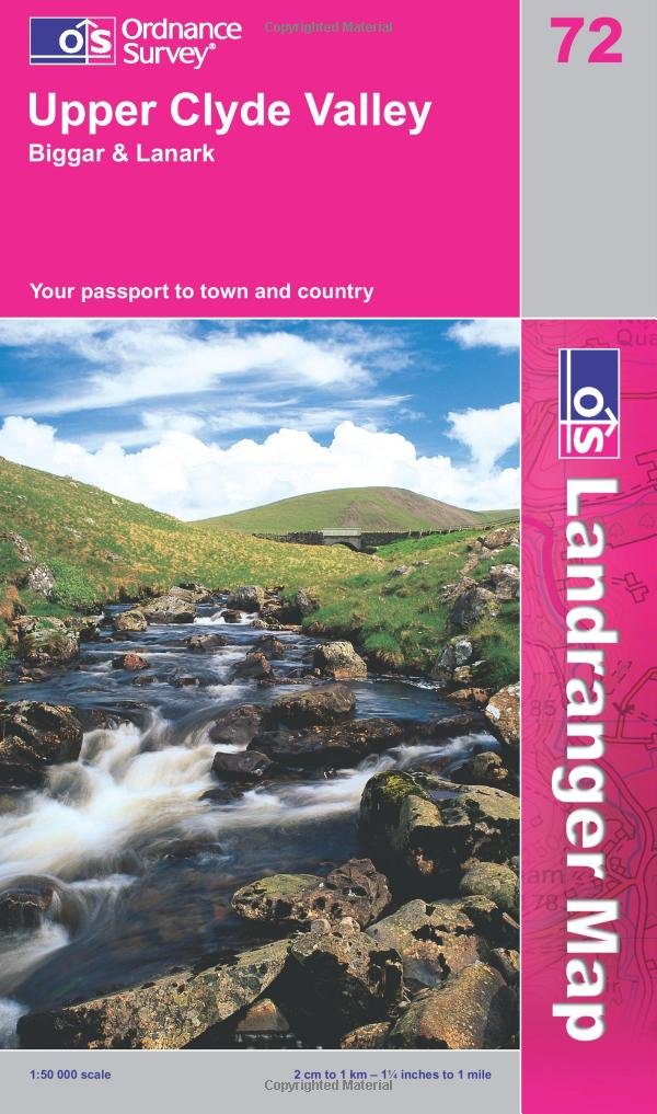OS72 Upper Clyde Valley
