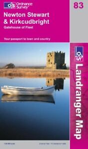 OS83 Newton Stewart Kirkcudbright area