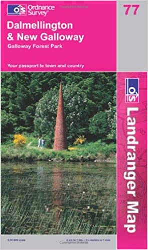 OS77 Dalmellington to New Galloway