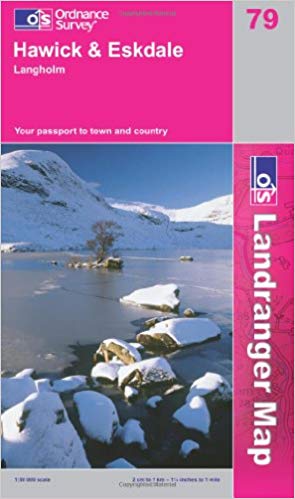 OS79 Hawick Eskdale area