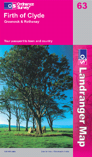OS63 Firth of Clyde area