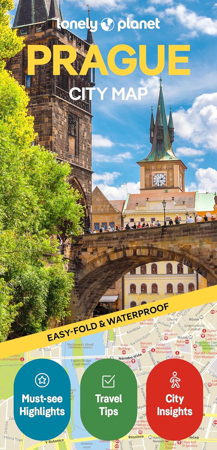 Prag City Map Lonely Planet