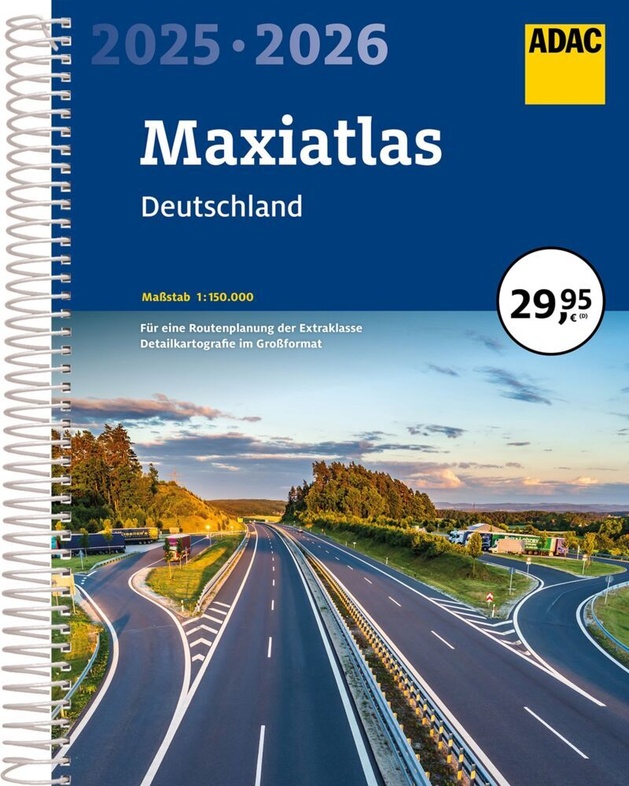 Tyskland Maxiatlas ADAC 2025/2026