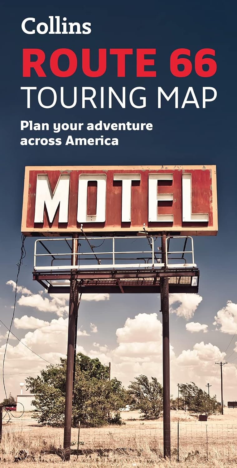 Route 66 Touring Map Collins