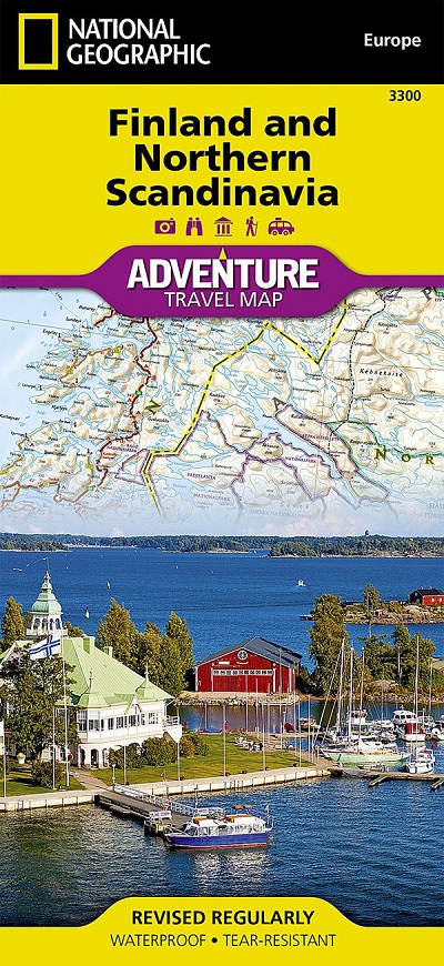 Finland Norra Skandinavien NGS Adventure Map