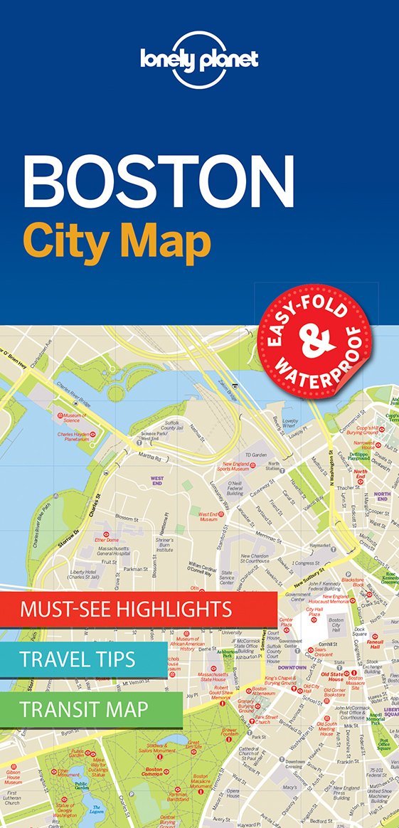 Boston City Map Lonely Planet