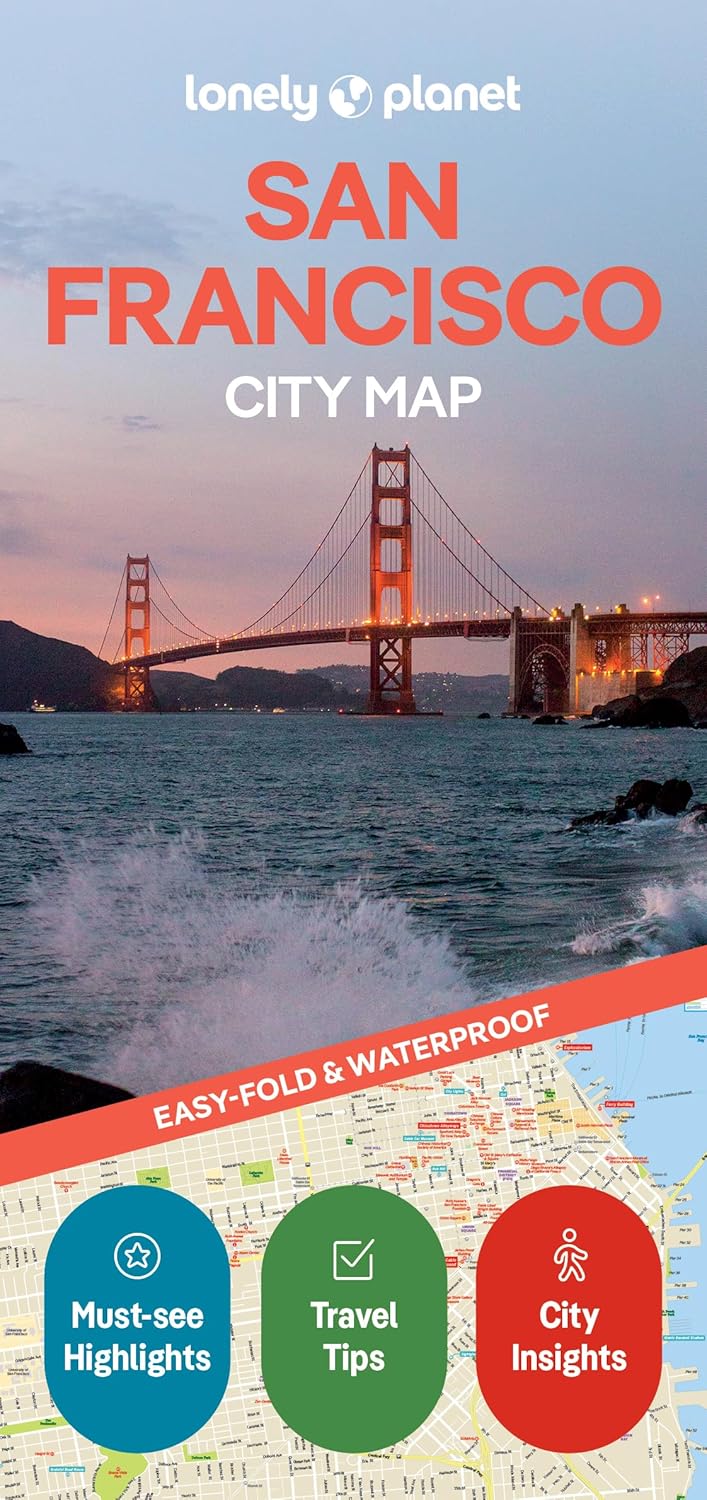 San Francisco City Map Lonely Planet