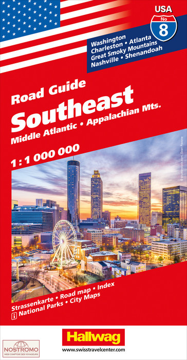 8 USA Hallwag Southeast