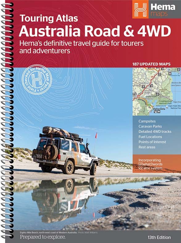 Australien Road &amp; 4WD Touring Atlas