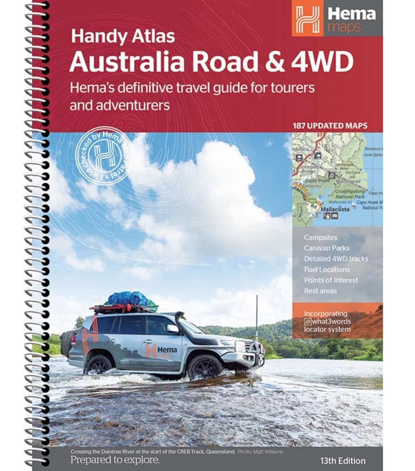 Australien Road &amp; 4WD Handy Atlas