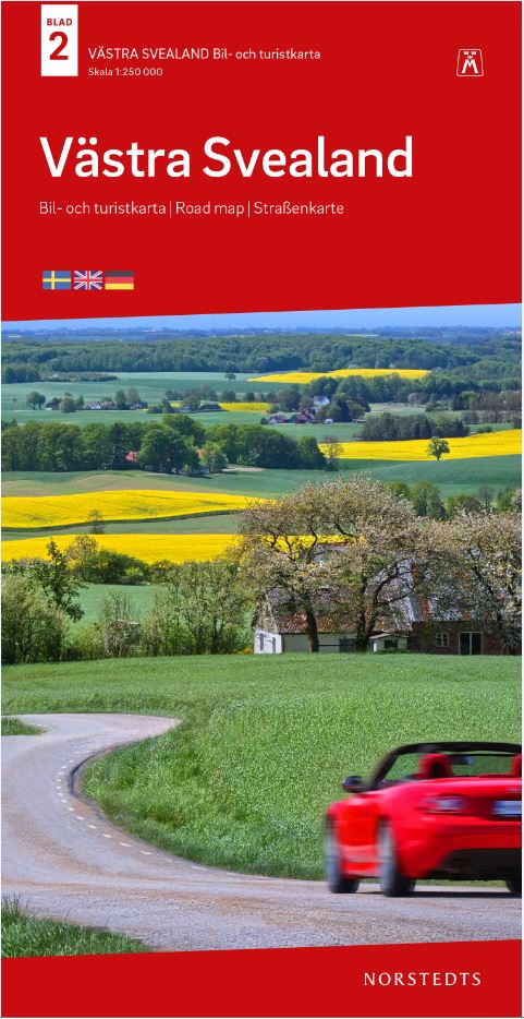 2 Västra Svealand Bil och Turistkarta