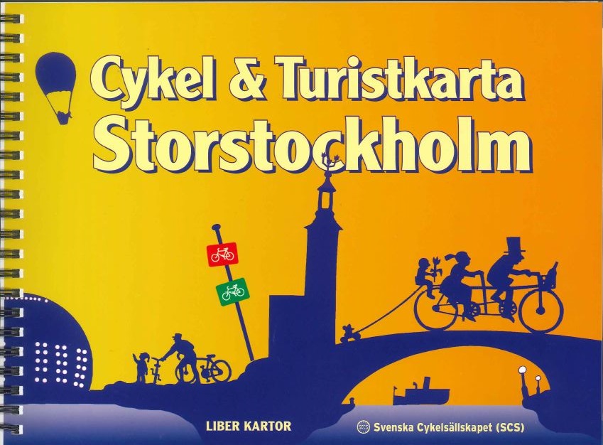 Cykel- och turistkarta Storstockholm