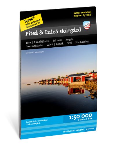 Luleå &amp; Piteå skärgård Calazo Karta