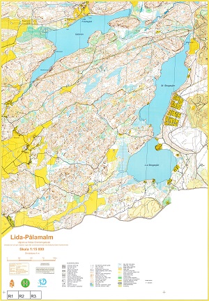 Lida-Pålmalm 1:15 000