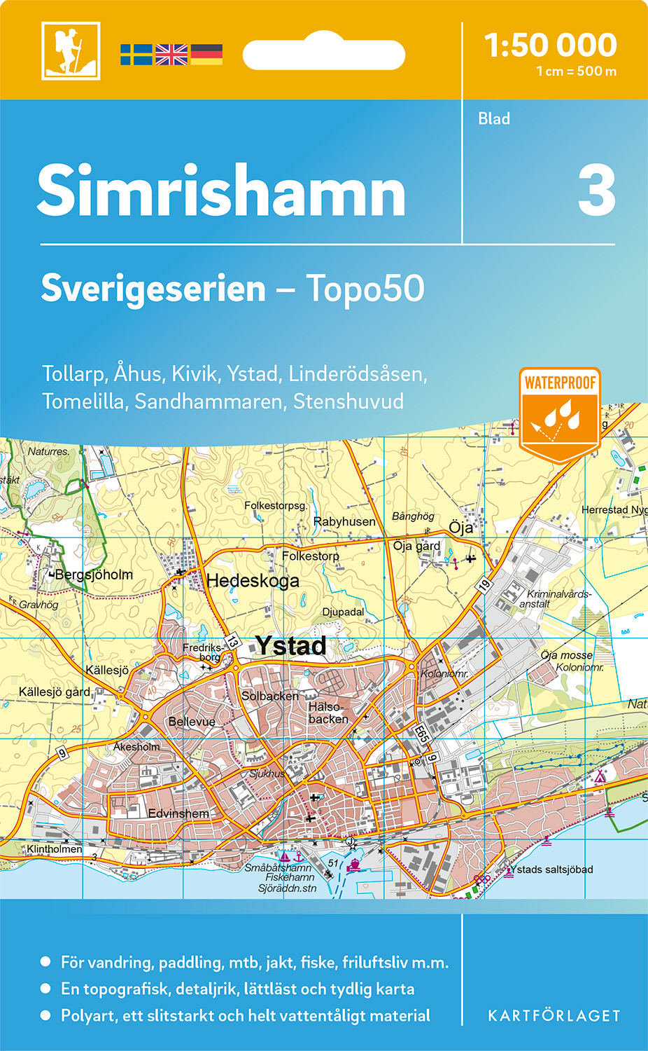 3 Simrishamn Sverigeserien 1:50 000