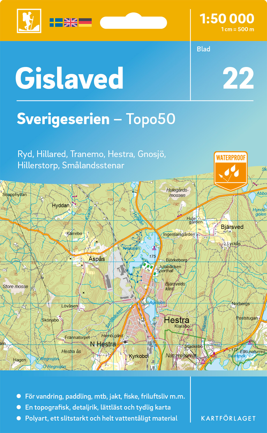 22 Gislaved Sverigeserien 1:50 000