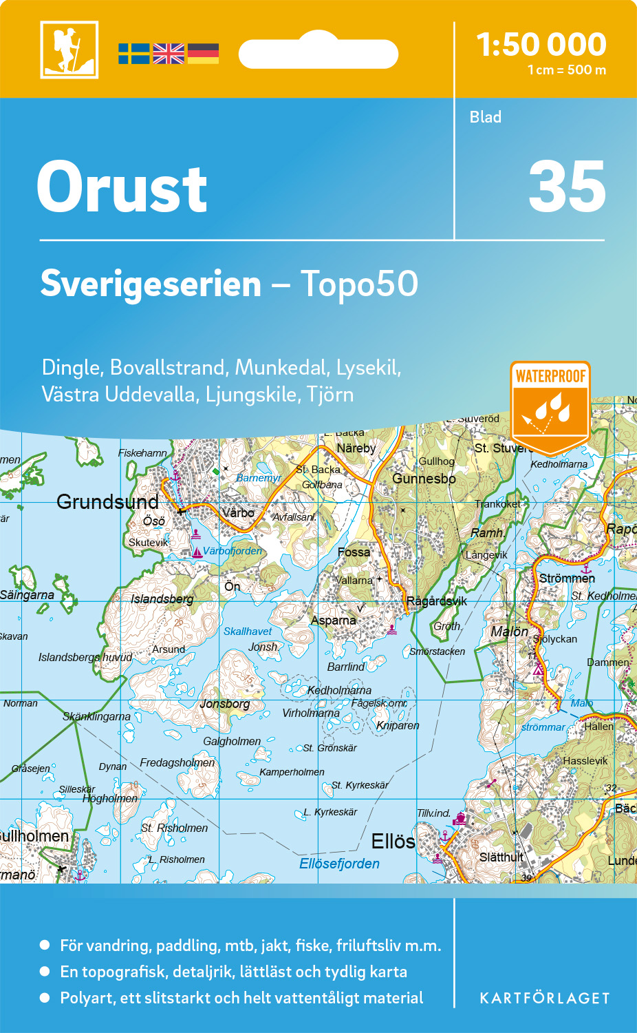 35 Orust Sverigeserien 1:50 000