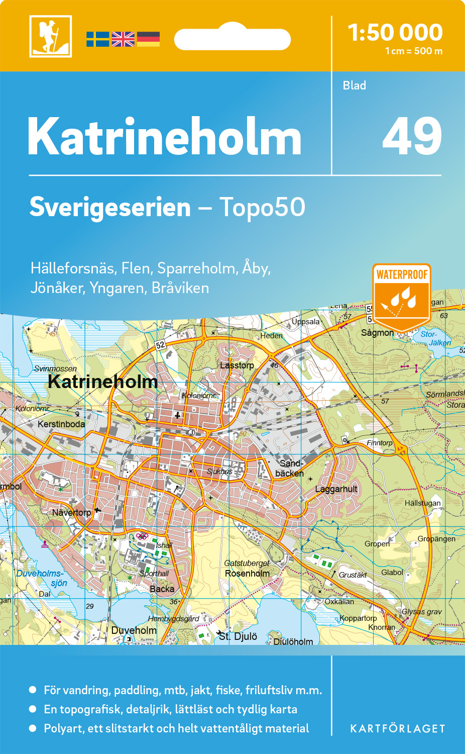 49 Katrineholm Sverigeserien 1:50 000