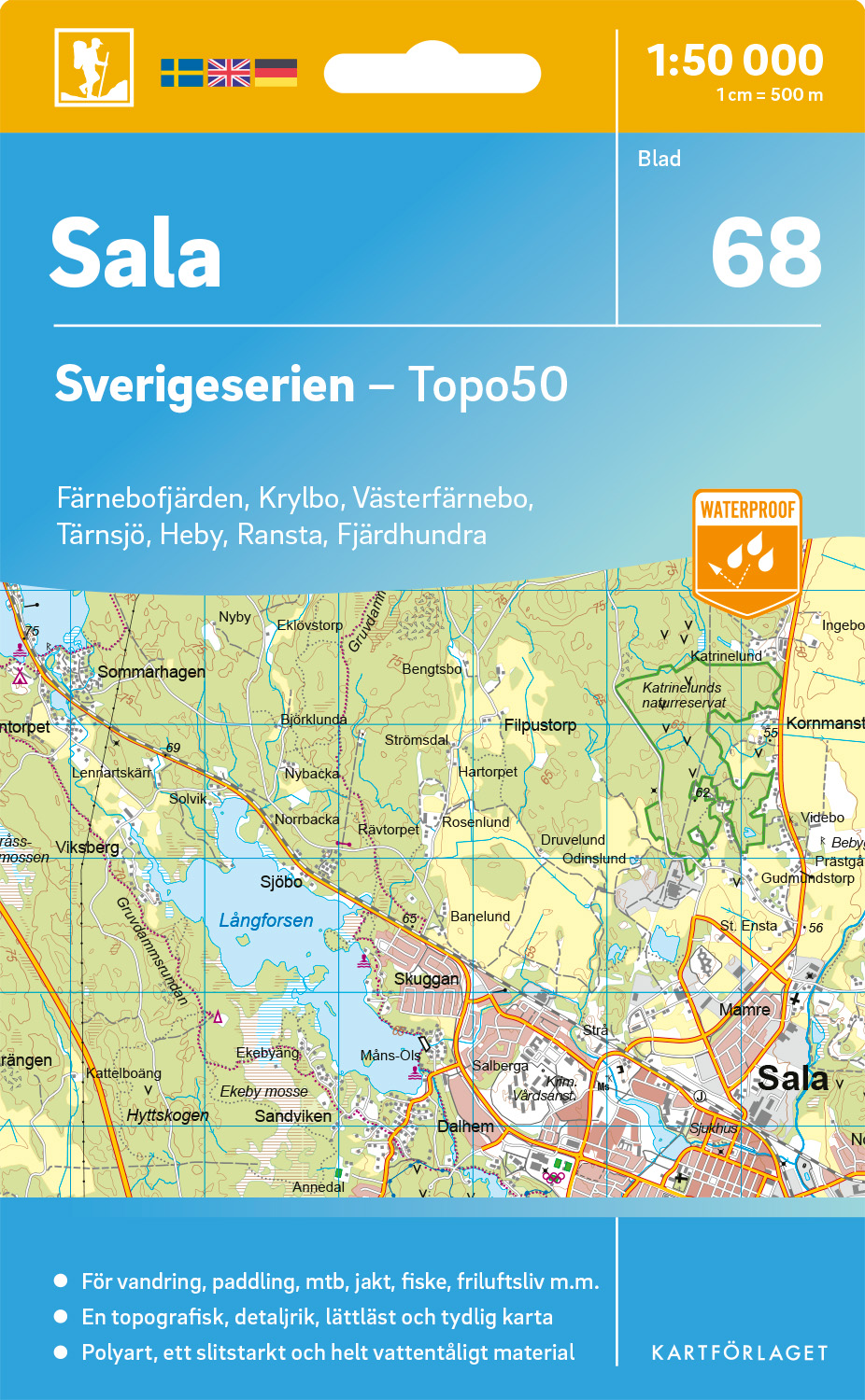 68 Sala Sverigeserien 1:50 000