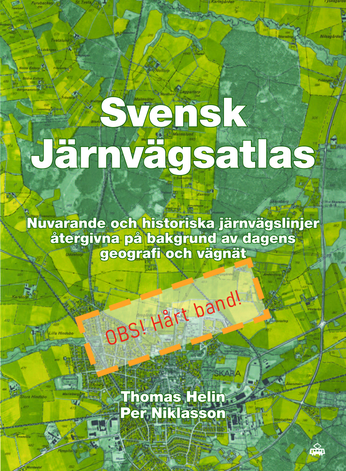 Svensk Järnvägsatlas hårt band