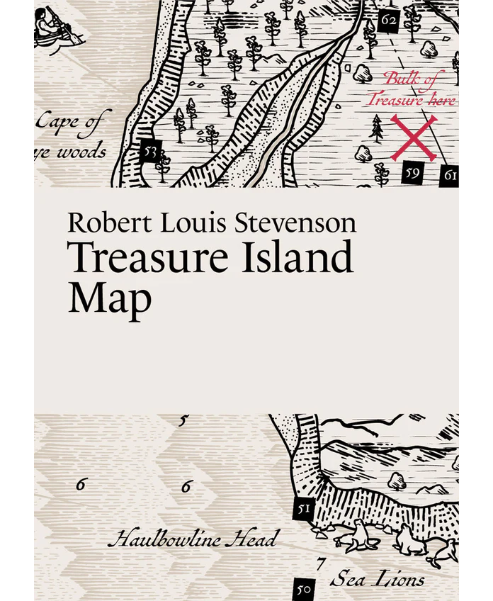 Treasure Island Map - Literary Map