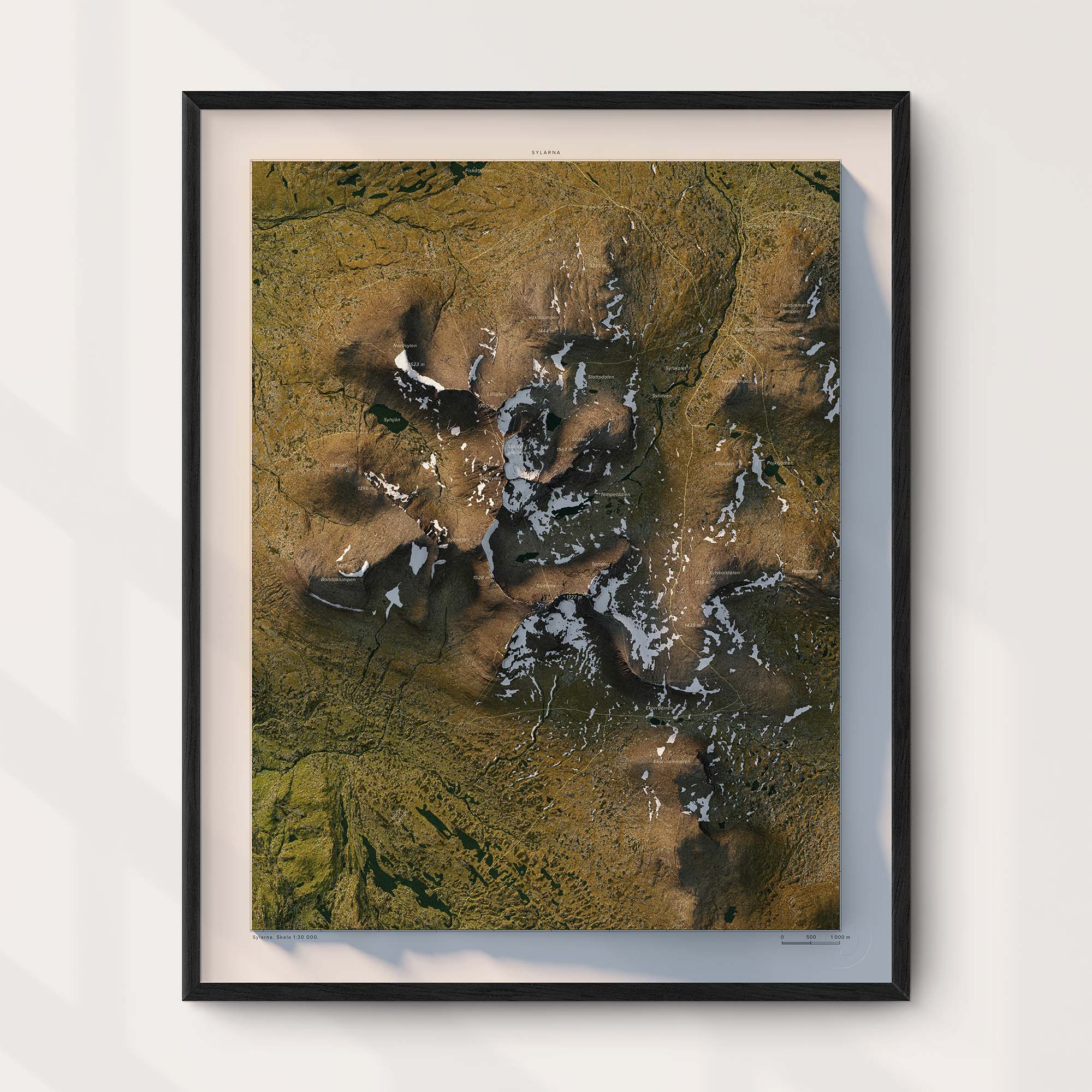 Sylarna natur 40x50cm Mapbits