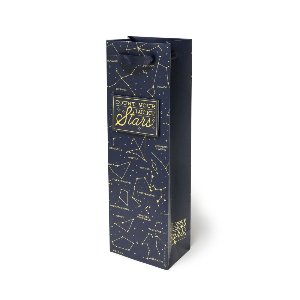 Presentpåse för flaska Stars