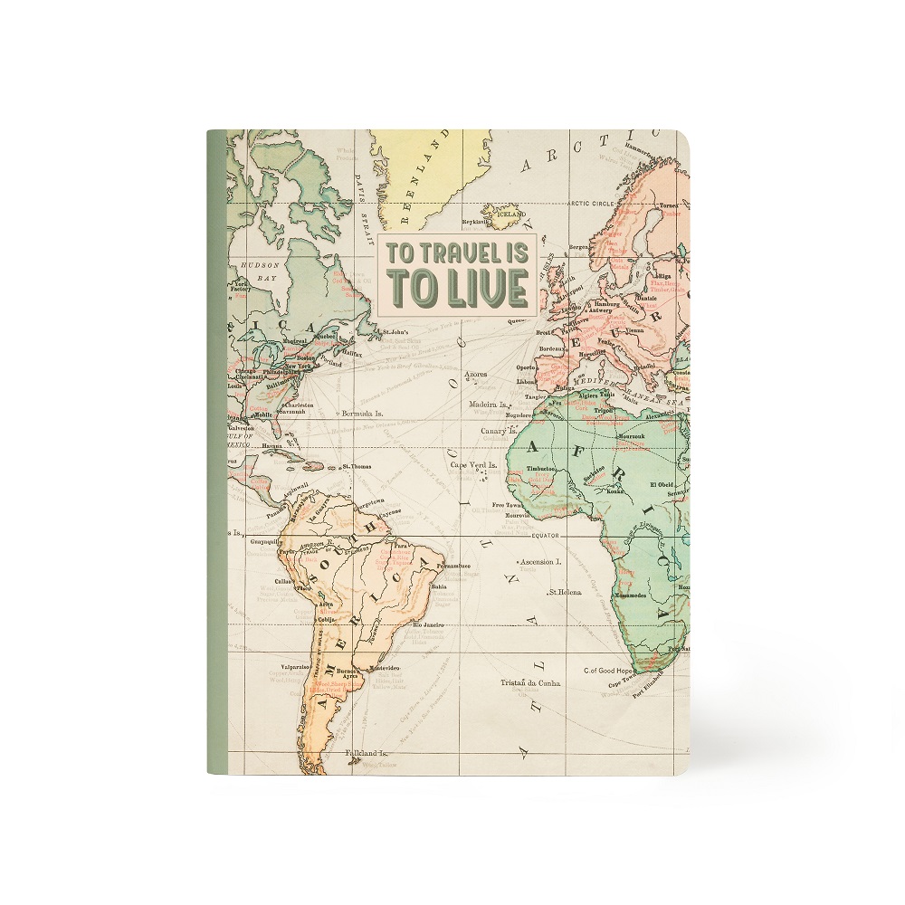 Anteckningsbok large Travel