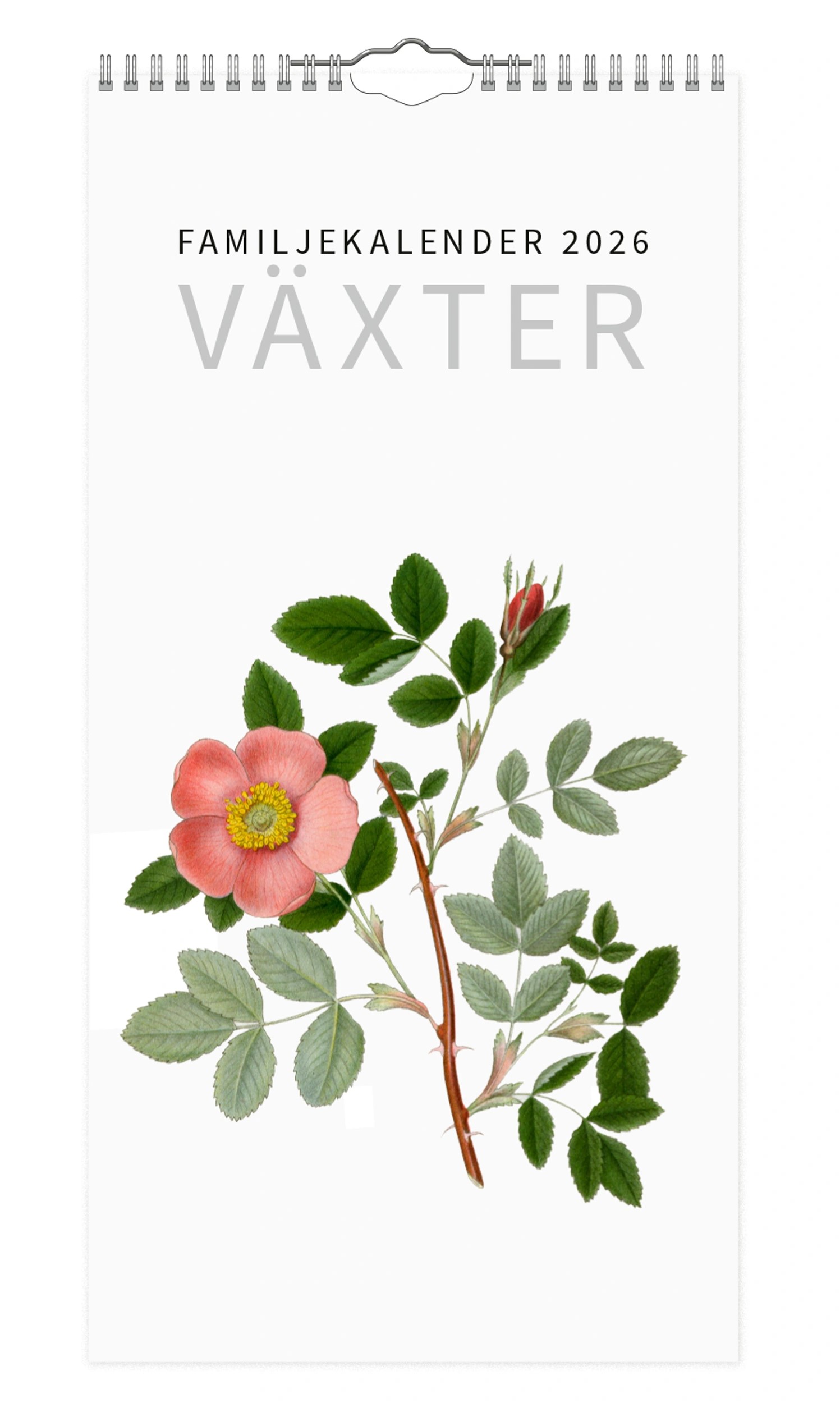 Familjekalender Växter 2026