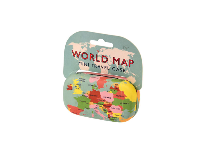 Travel Case World Map