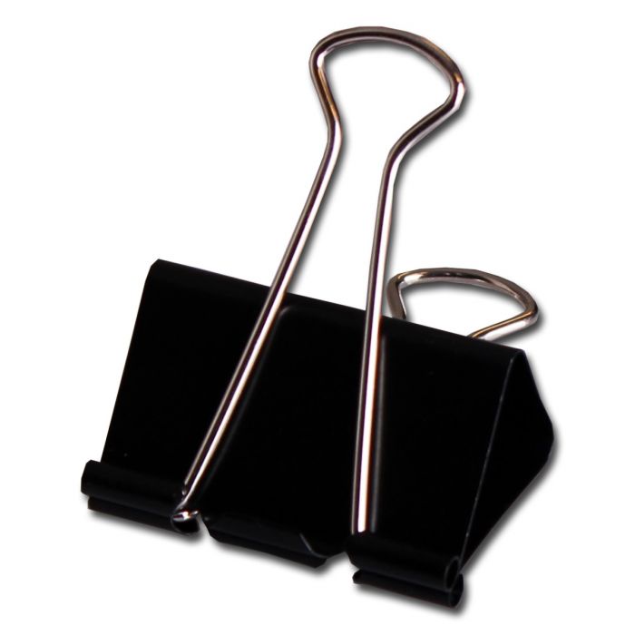 Clips Svart 51mm - 4-pack