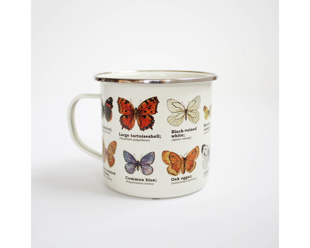 Emaljmugg Fjärilar