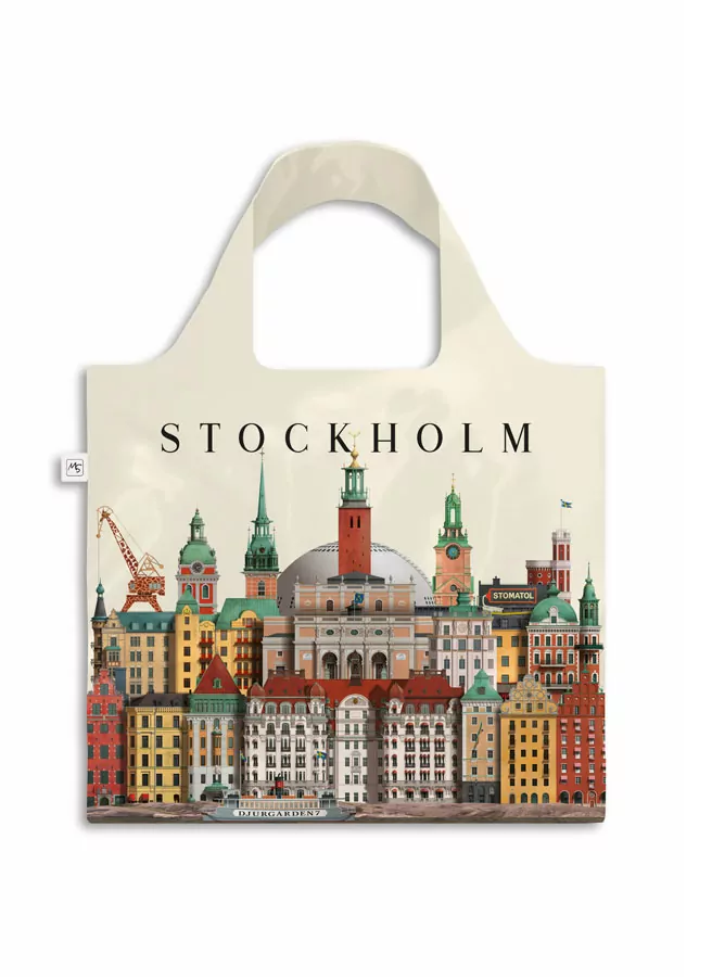Stockholm Totebag/shoppingpåse