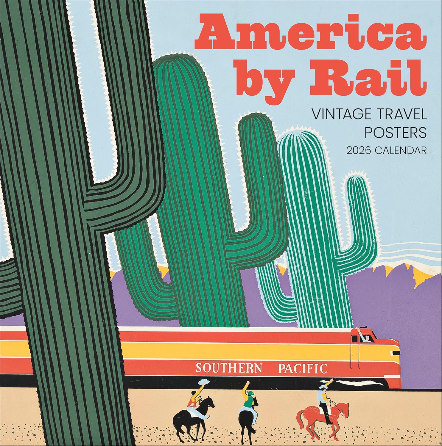 America by Rail 2026 Wall Calender