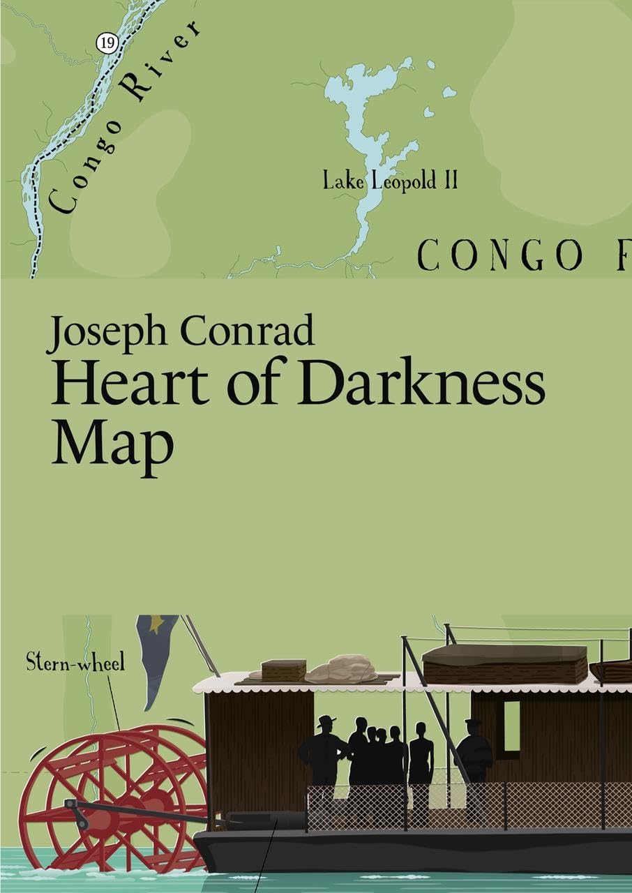 Heart of Darkness Map - Literary Map