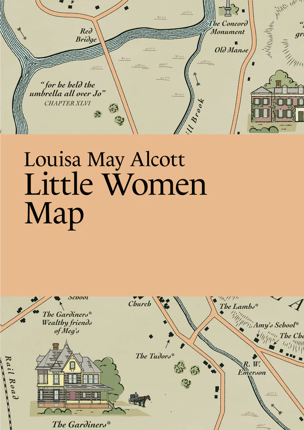 Little Woman Map - Literary Map