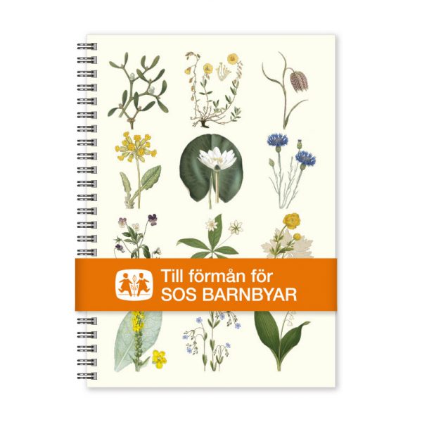 Anteckningsbok Landskapsblommor