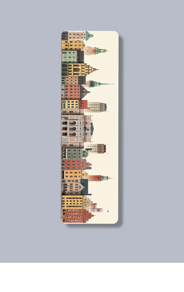 Stockholm Bookmark Bokmärke