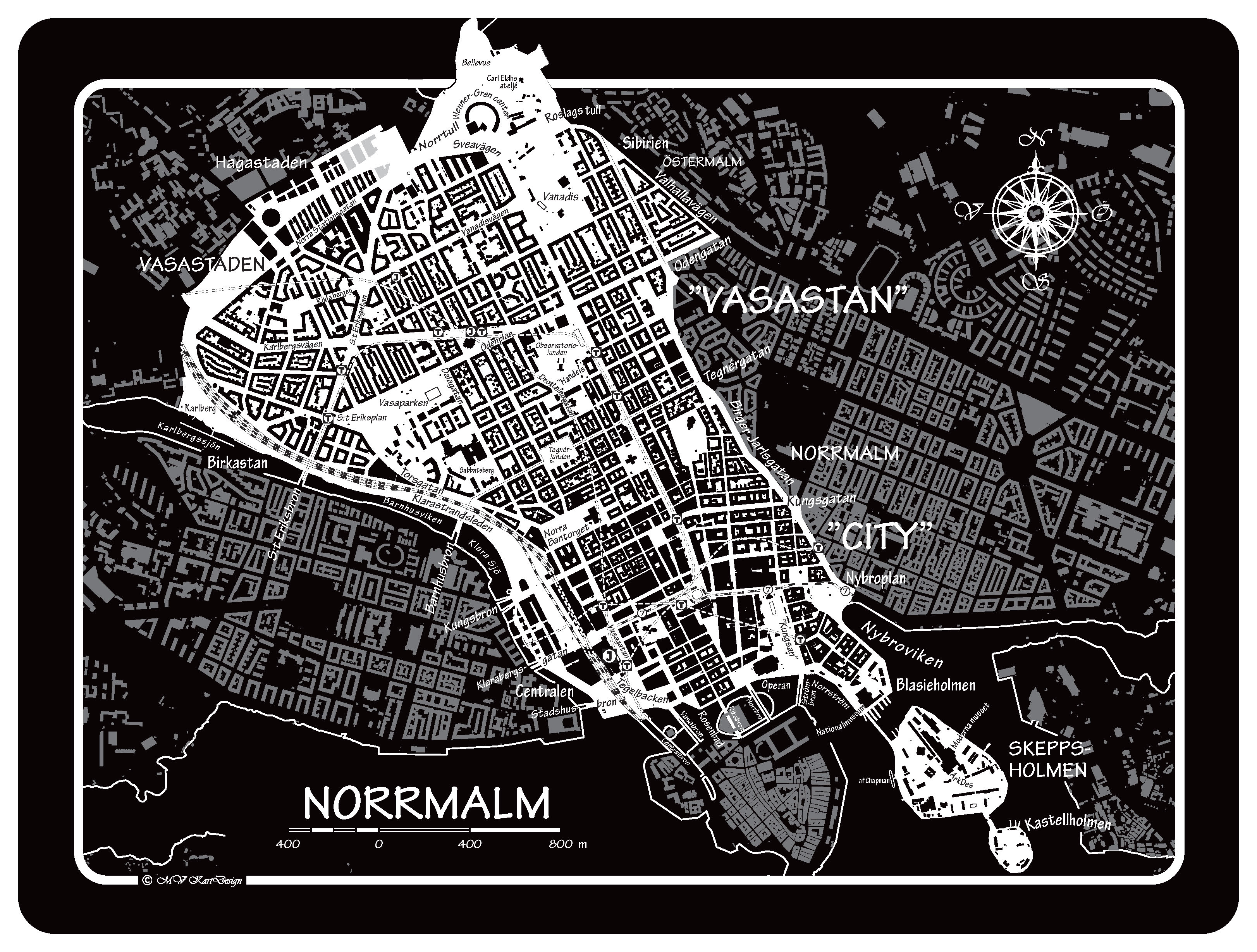 Bordsunderlägg Norrmalm