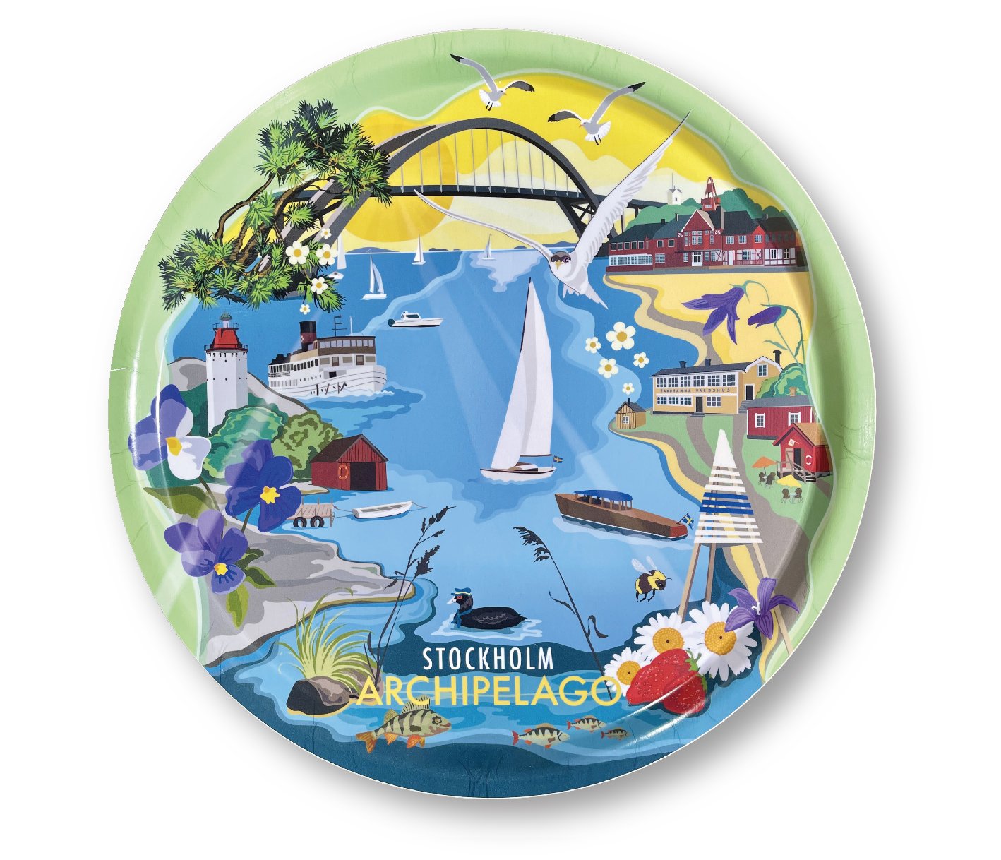 Archipelago Bricka Rund 38cm diam